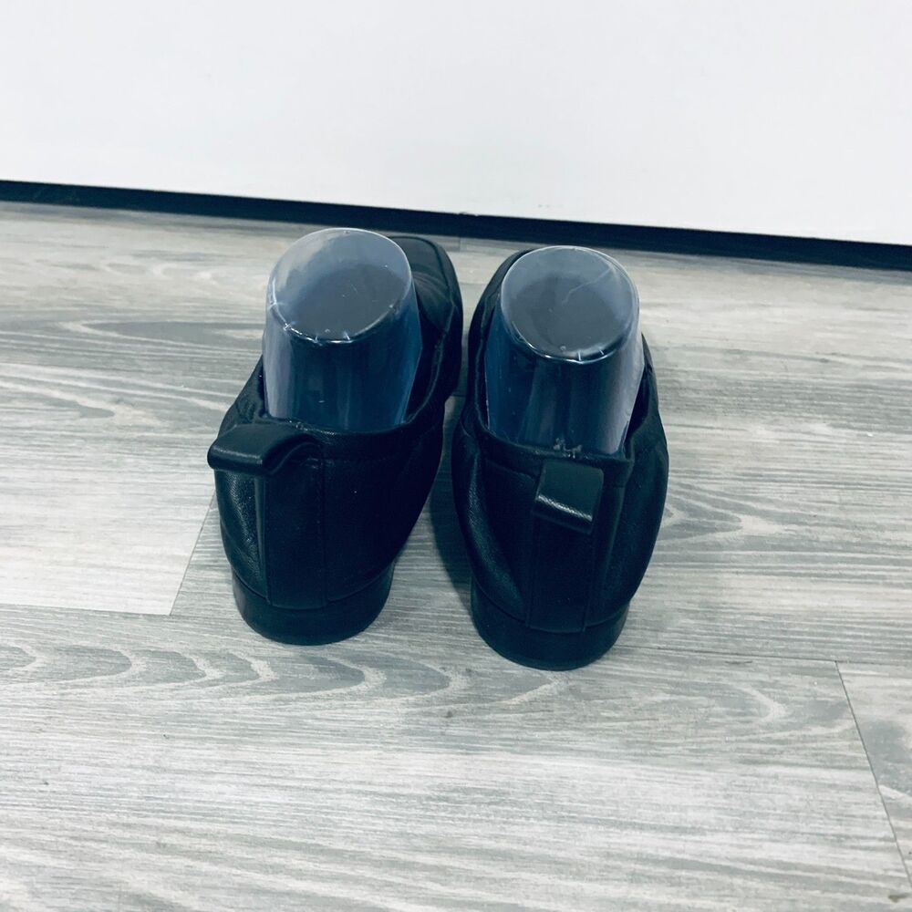 Reiss 9 Black Leather Loafer Ainsley $265 - Picture 4 of 6